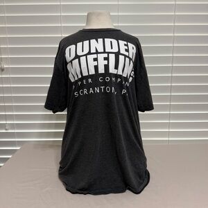 Black Dunder Mifflin Graphic Tee